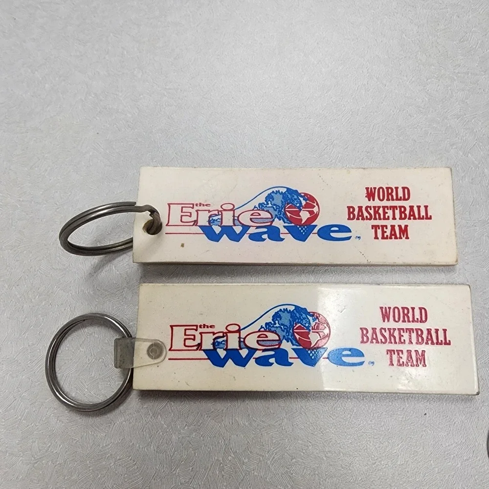 Vtg Keychain Lot Of 11 Erie, Pennsylvania Keychains Advertisement Car Grooming